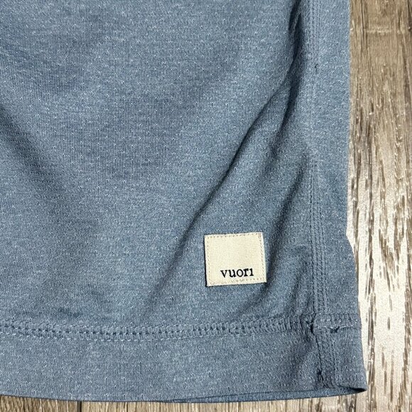 VUORI Tradewind Performance Pocket Shirt Men's XL Blue - Picture 9 of 10